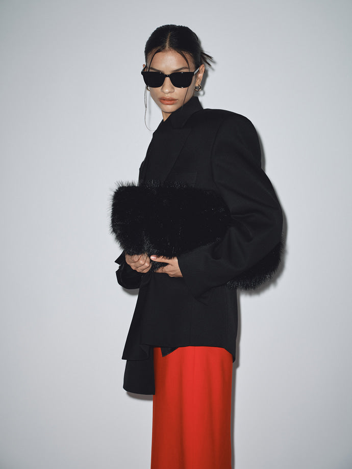 Tonywack - Wool Pencil Midi-Skirt (Red) product image 4 | TRAB K-Fashion Australia