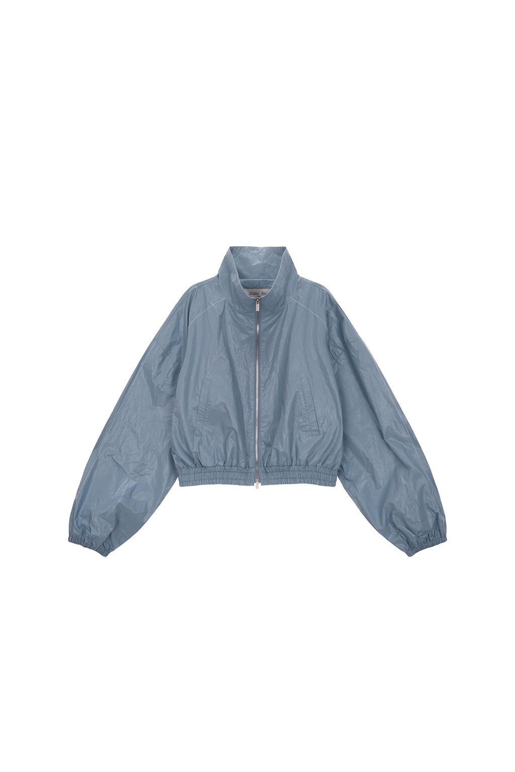 Matin Kim - Matin Coating Crop Blouson (Sky) product image 2 | TRAB K-Fashion Australia