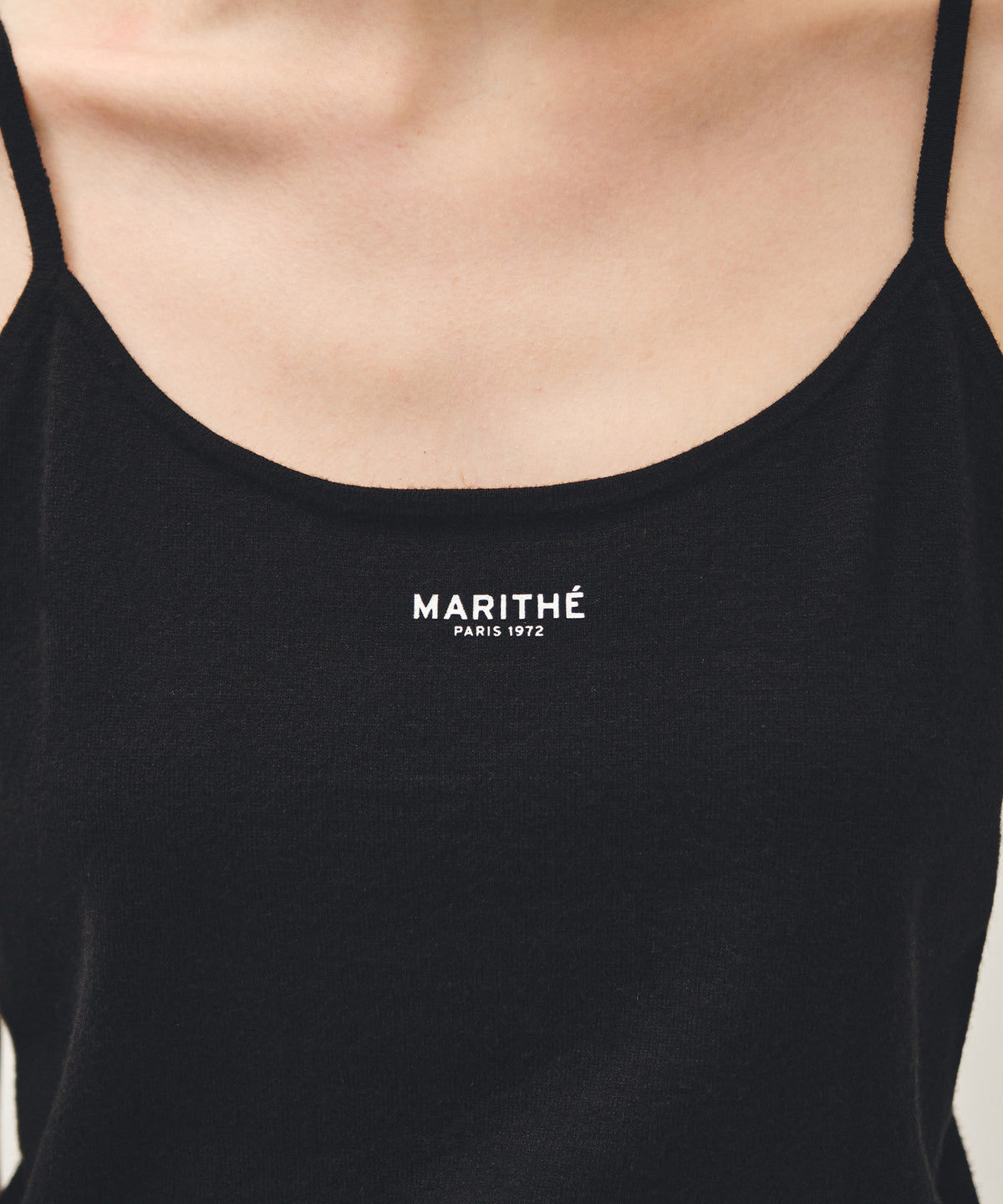Marithe & Francois Girbaud - Basic Knit Cardigan Setup (Black) product image 5 | TRAB K-Fashion Australia