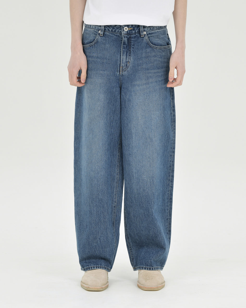 Brownyard - Wide Denim (Mid Blue) product image 1 | TRAB K-Fashion Australia