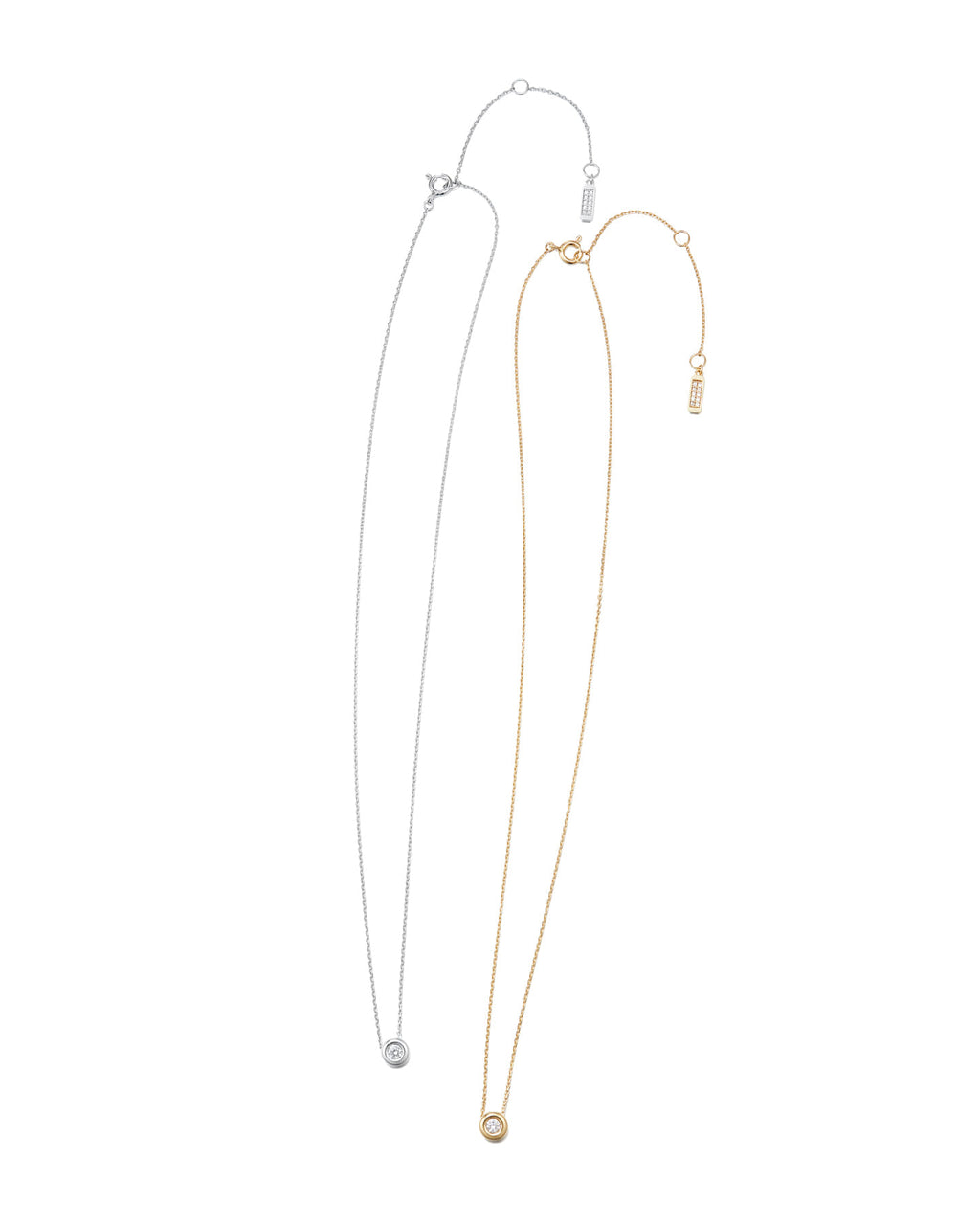 Numbering - Bezel Set Solitaire Pendant Necklace #3702 product image 8 | TRAB K-Fashion Australia