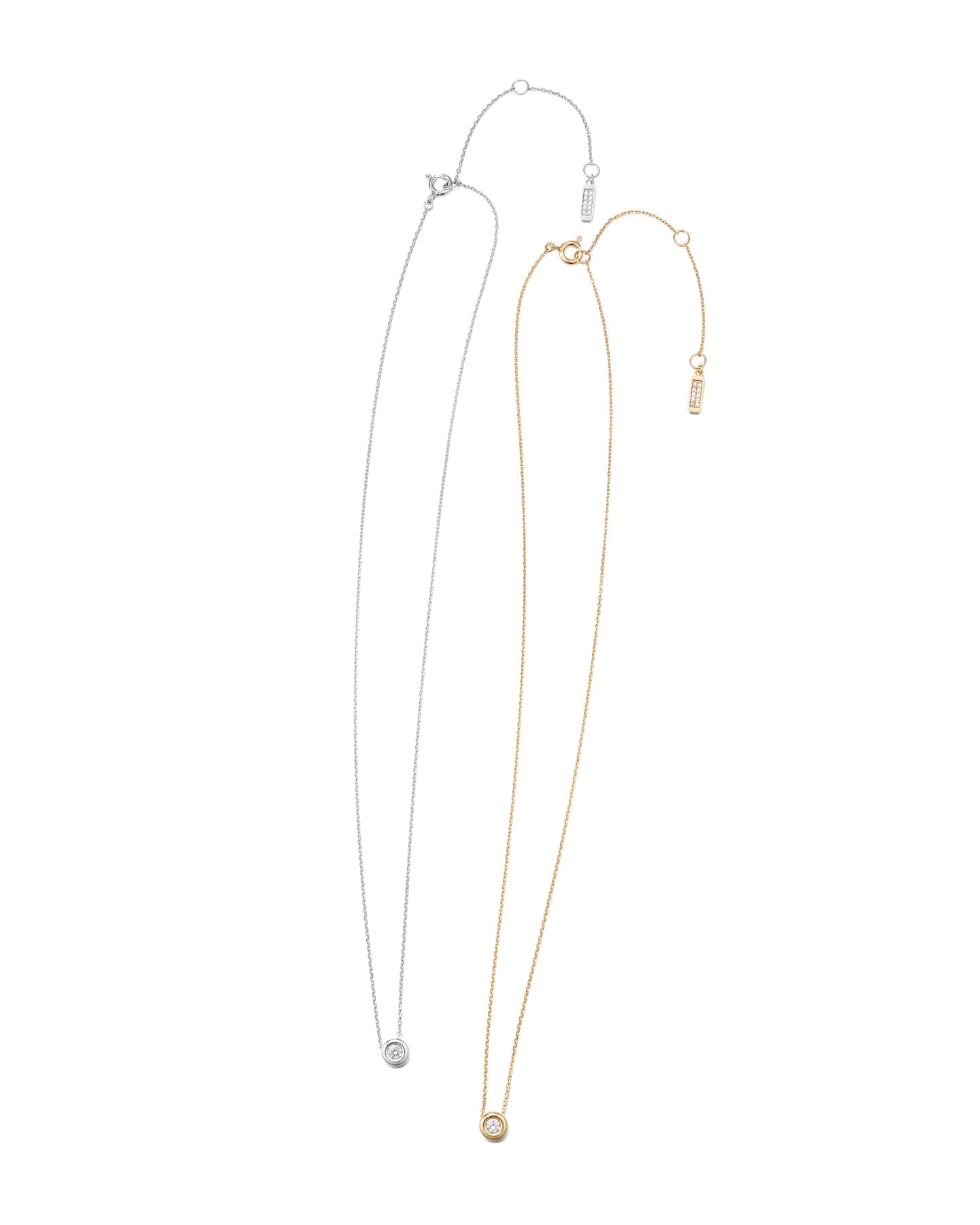 Numbering - Bezel Set Solitaire Pendant Necklace #3702 product image 8 | TRAB K-Fashion Australia