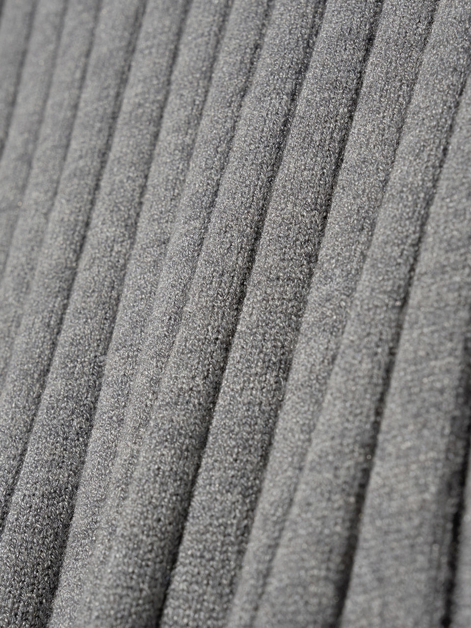 Kijun - Henry Neck Knit Top (Melange Grey) product image 6 | TRAB K-Fashion Australia