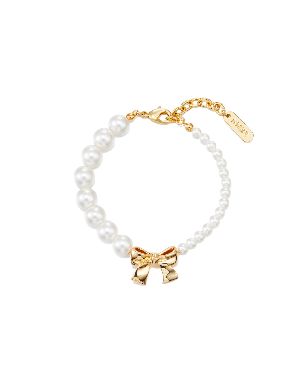 Numbering - Ribbon Pearl Bracelet #9931 product image 4 | TRAB K-Fashion Australia