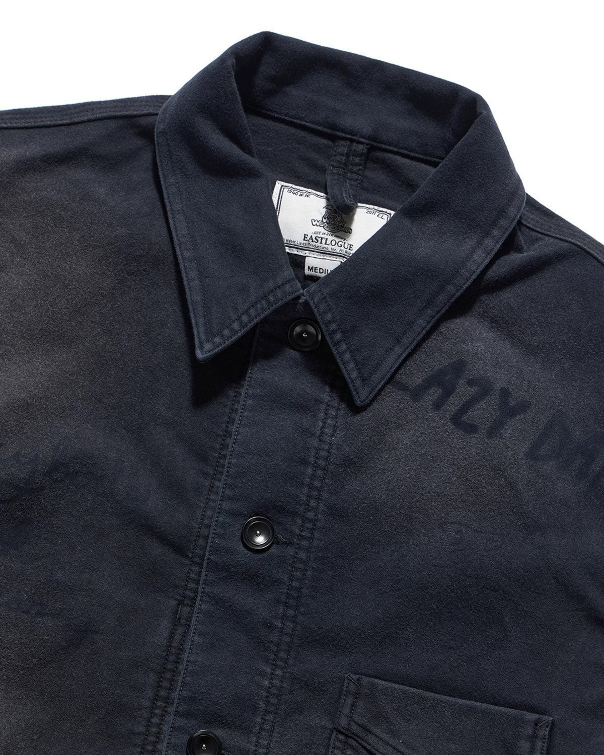 Eastlogue - Woody Memorial Work Jacket (D.navy Moleskin) product image 3 | TRAB K-Fashion Australia