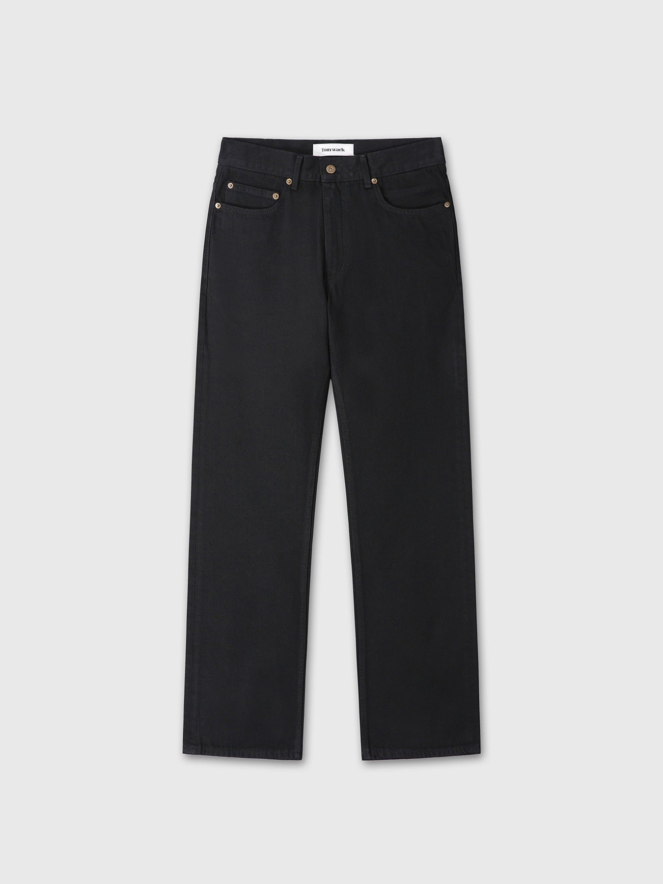 Tonywack - Slim Straight Denim Jeans (Black) product image 7 | TRAB K-Fashion Australia