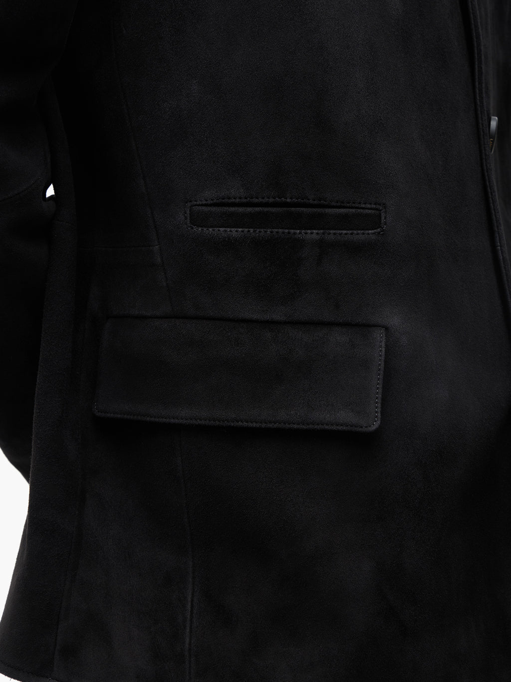 Jiyong Kim - Goat Suede Work Jacket (Black) product image 7 | TRAB K-Fashion Australia