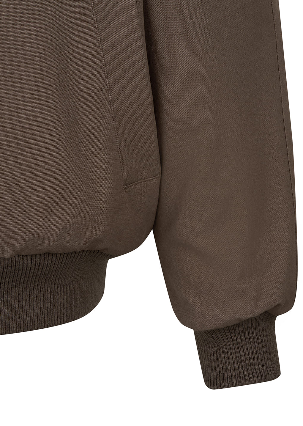 Amomento - cotton reversible shearling jumper (Brown) product image 18 | TRAB K-Fashion Australia