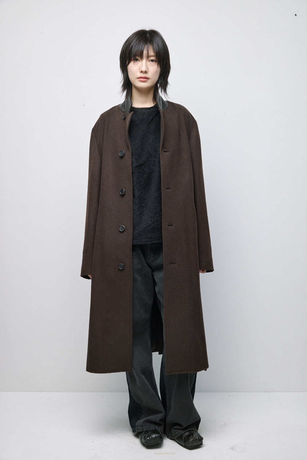 Hatchingroom - Chesterfield Coat Dark (Brown) product image 20 | TRAB K-Fashion Australia