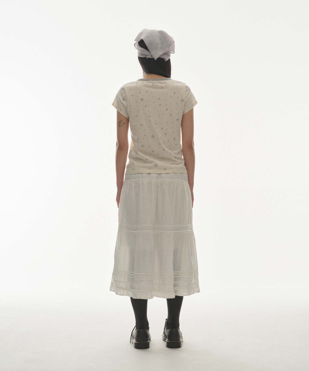 Coyseio - Milky Star T-Shirt (Ivory) product image 7 | TRAB K-Fashion Australia