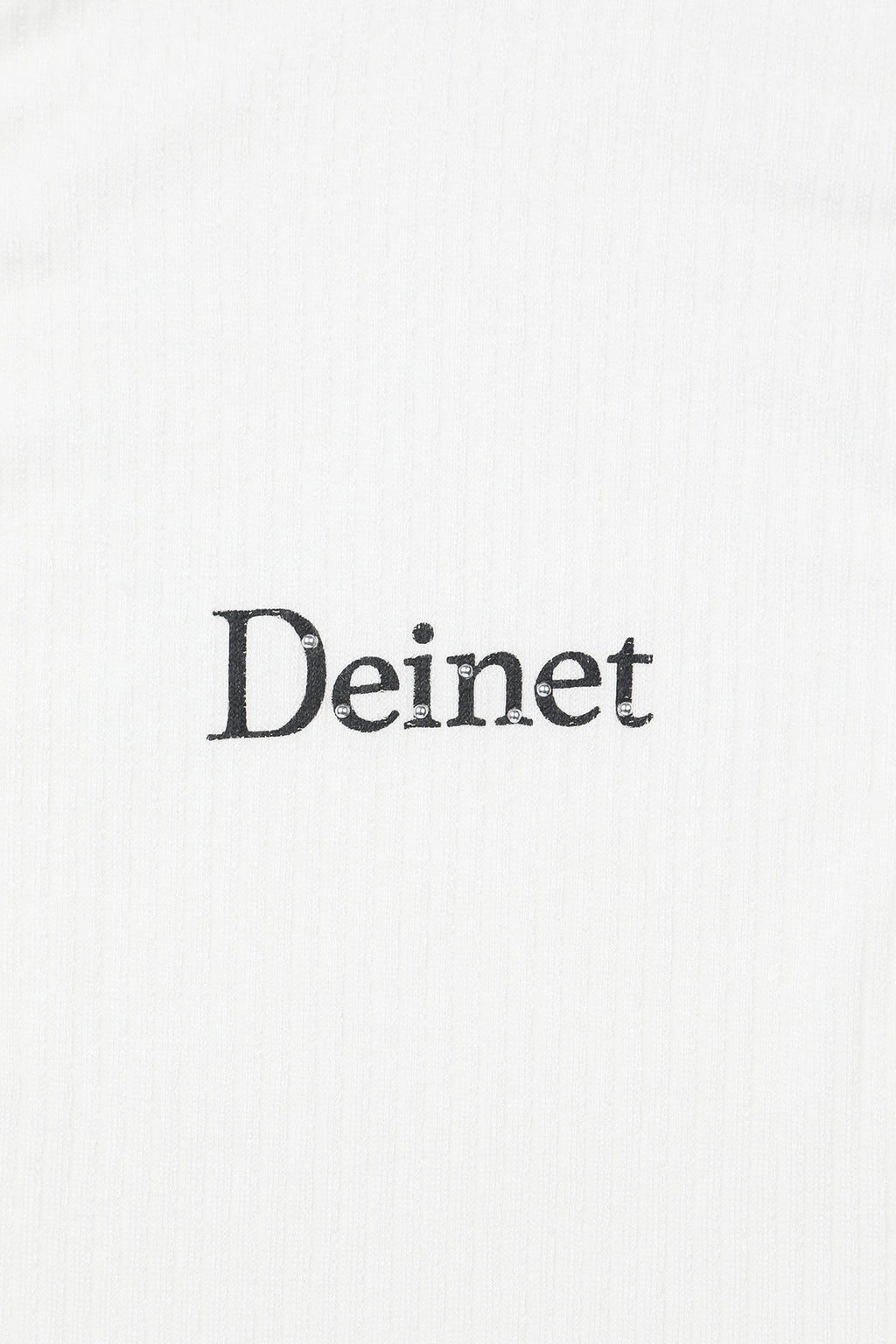 Deinet - Logo Shirring Sleeveless (White) product image 4 | TRAB K-Fashion Australia