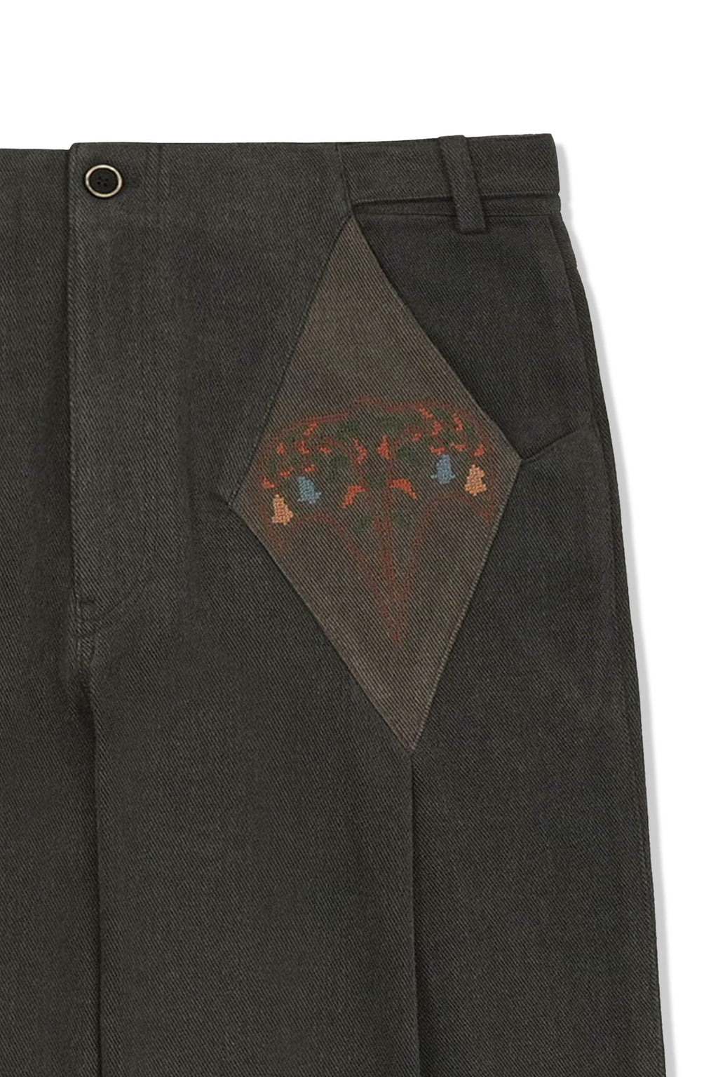 Ioedle - Kite Flying Tuck Pants (Charcoal) product image 5 | TRAB K-Fashion Australia