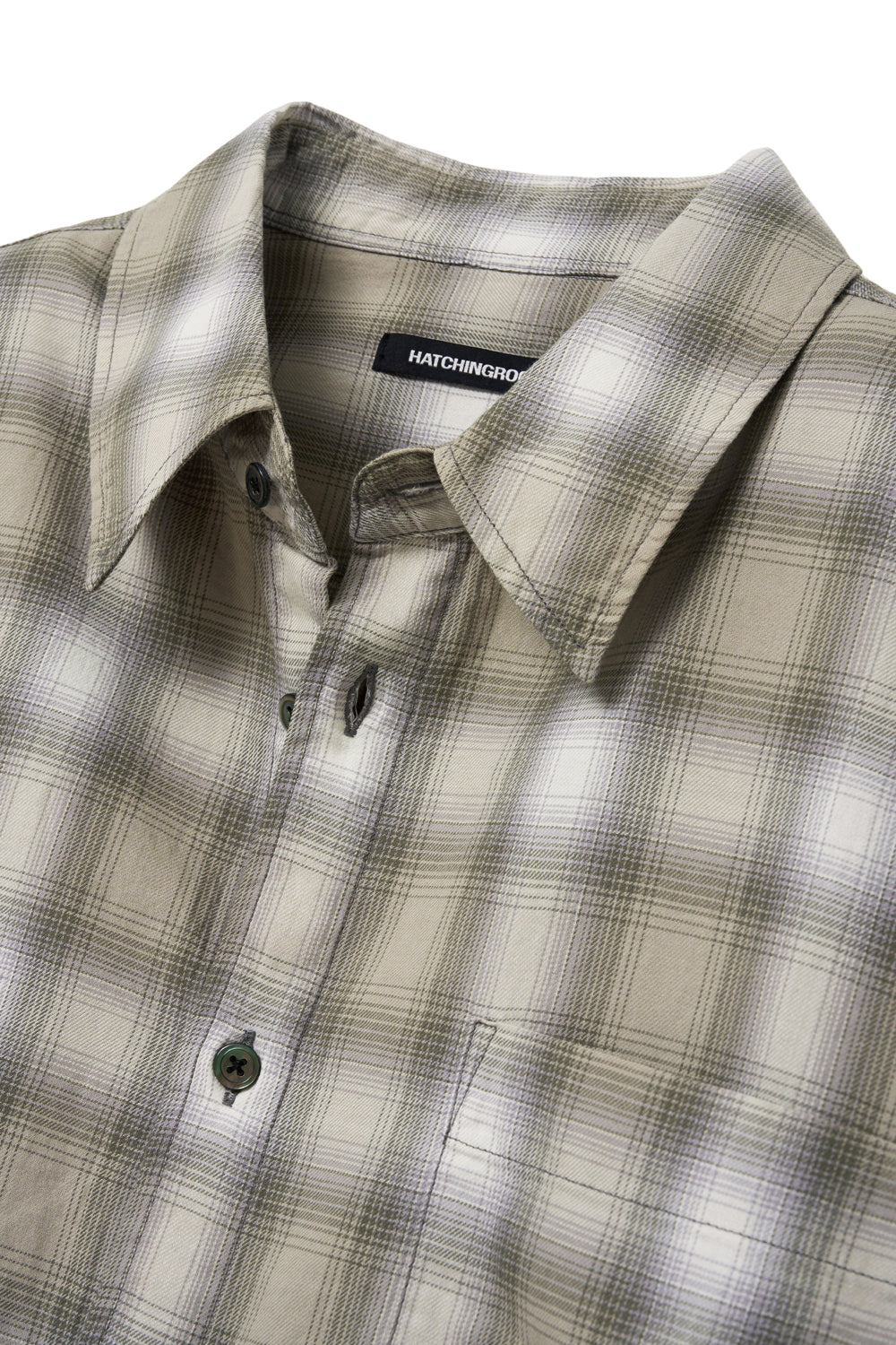 Hatchingroom - Museum Shirt Ombre Olive (Grey) product image 4 | TRAB K-Fashion Australia