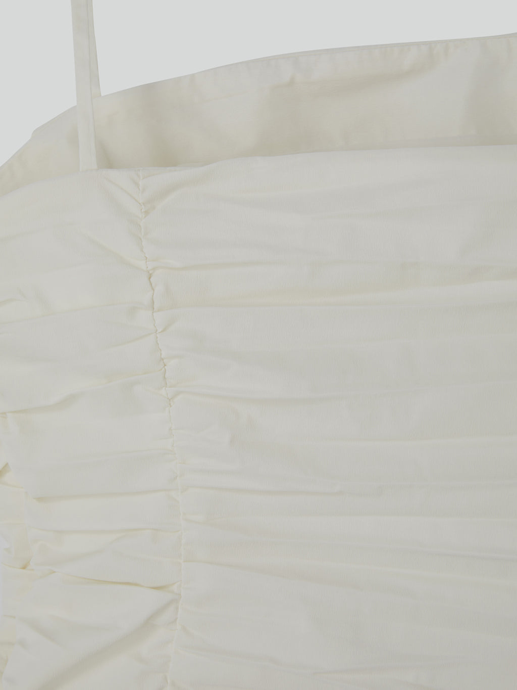 Recto - Gathered Bustier Top (Ivory) product image 5 | TRAB K-Fashion Australia