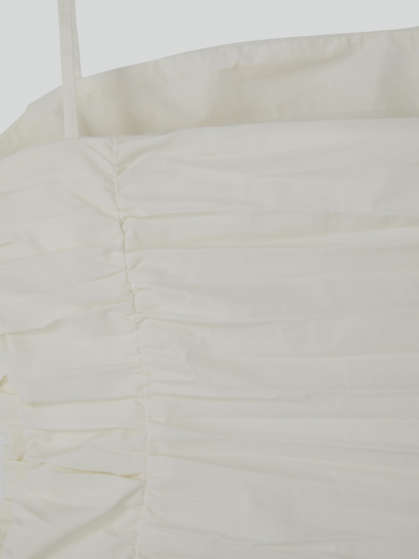 Recto - Gathered Bustier Top (Ivory) product image 5 | TRAB K-Fashion Australia