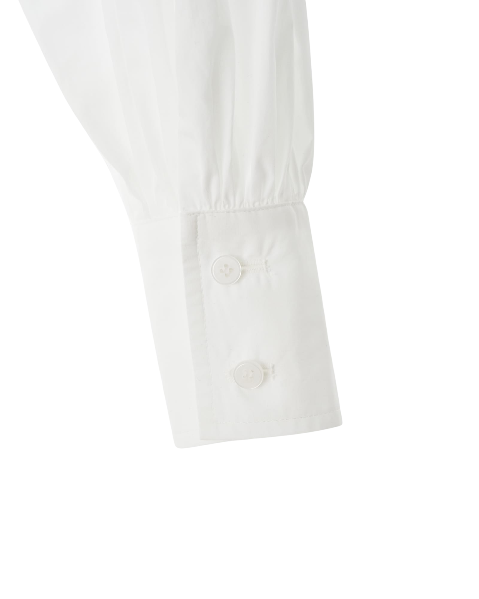 Kimhe Kim - Corset Layered Cotton Maxi Shirt Dress (White) product image 8 | TRAB K-Fashion Australia
