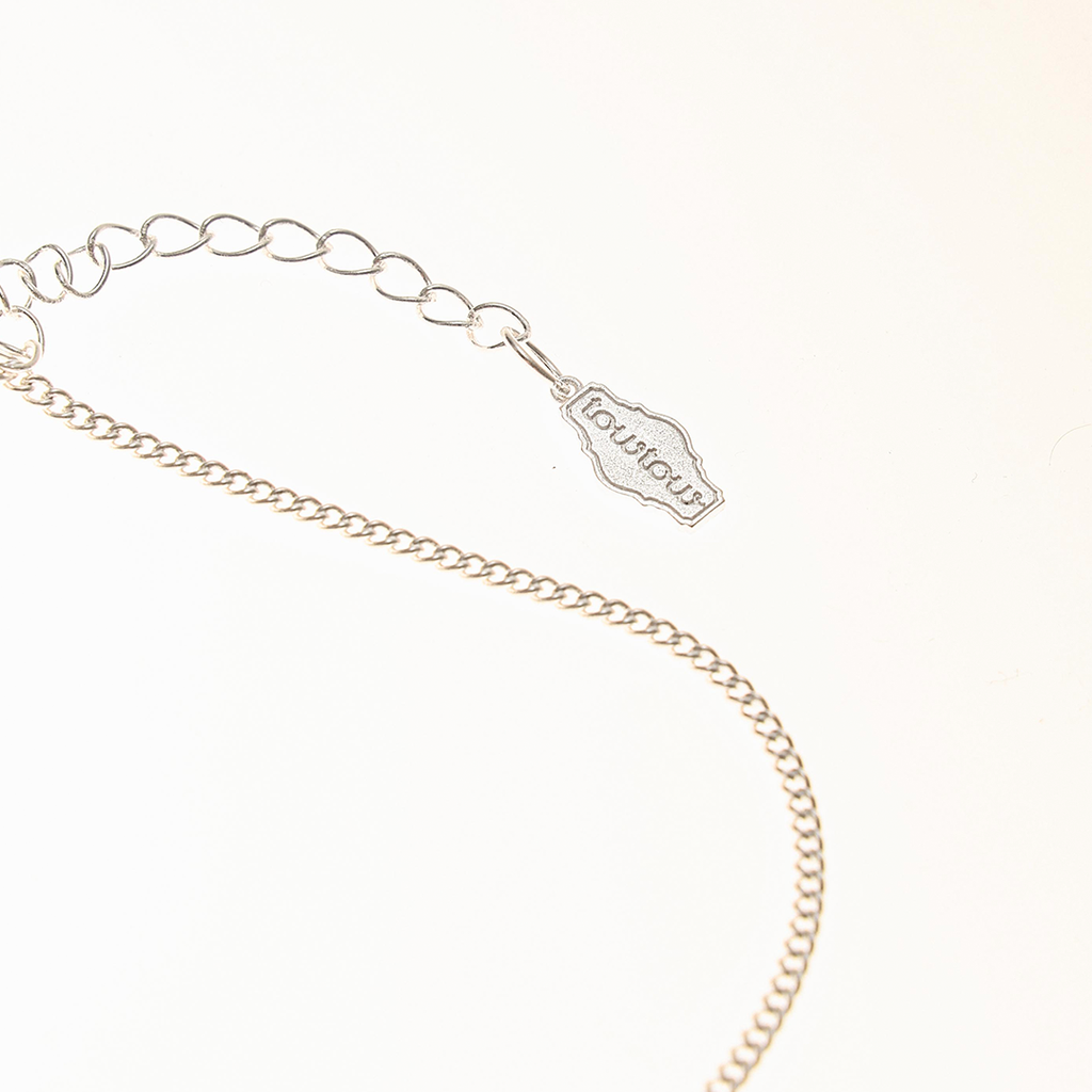 Towtow Archive - Cupid Wish Coin Necklace Frosted (Silver) product image 5 | TRAB K-Fashion Australia