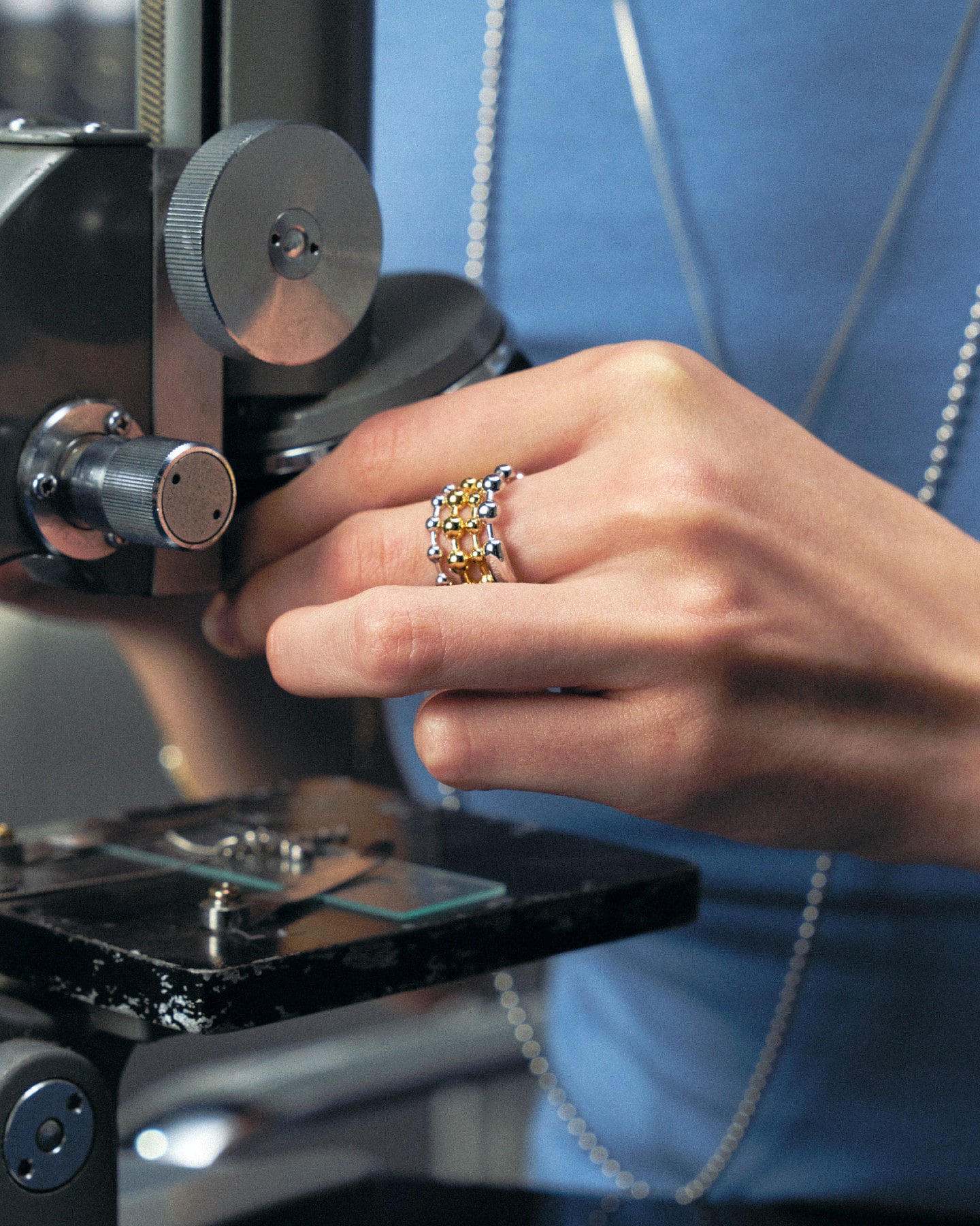 Numbering - Ball Chain Ring (S,M) #7501 product image 1 | TRAB K-Fashion Australia