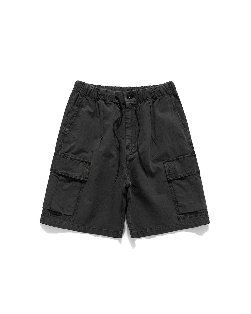 Eastlogue - Parachute Easy Shorts (Vintage Black Linen) product image 5 | TRAB K-Fashion Australia