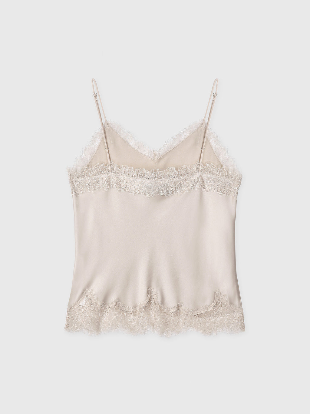Tonywack - Satin Lace Camisole (Beige) product image 12 | TRAB K-Fashion Australia