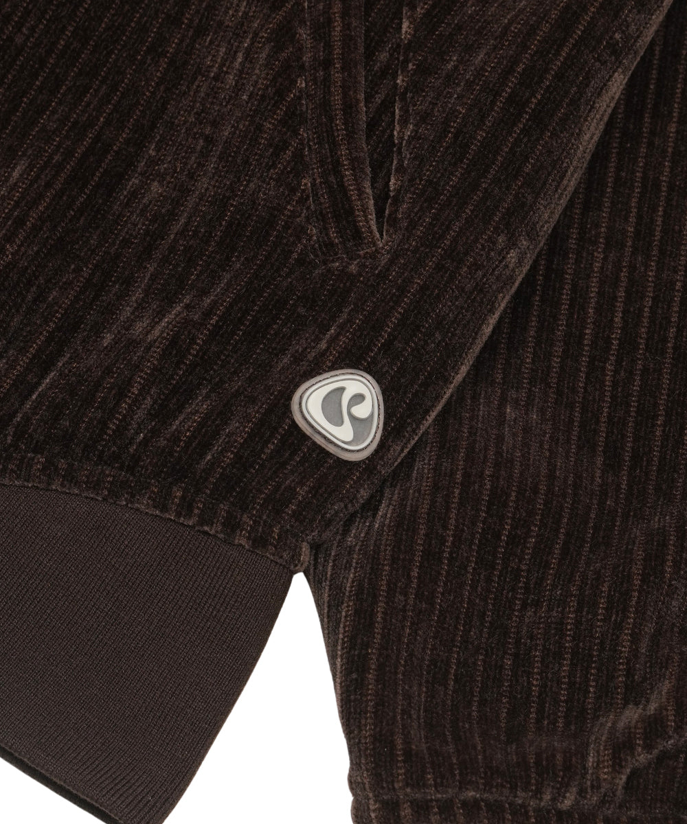 Coyseio - Velour Zip-Up Hoodie (Brown) product image 14 | TRAB K-Fashion Australia