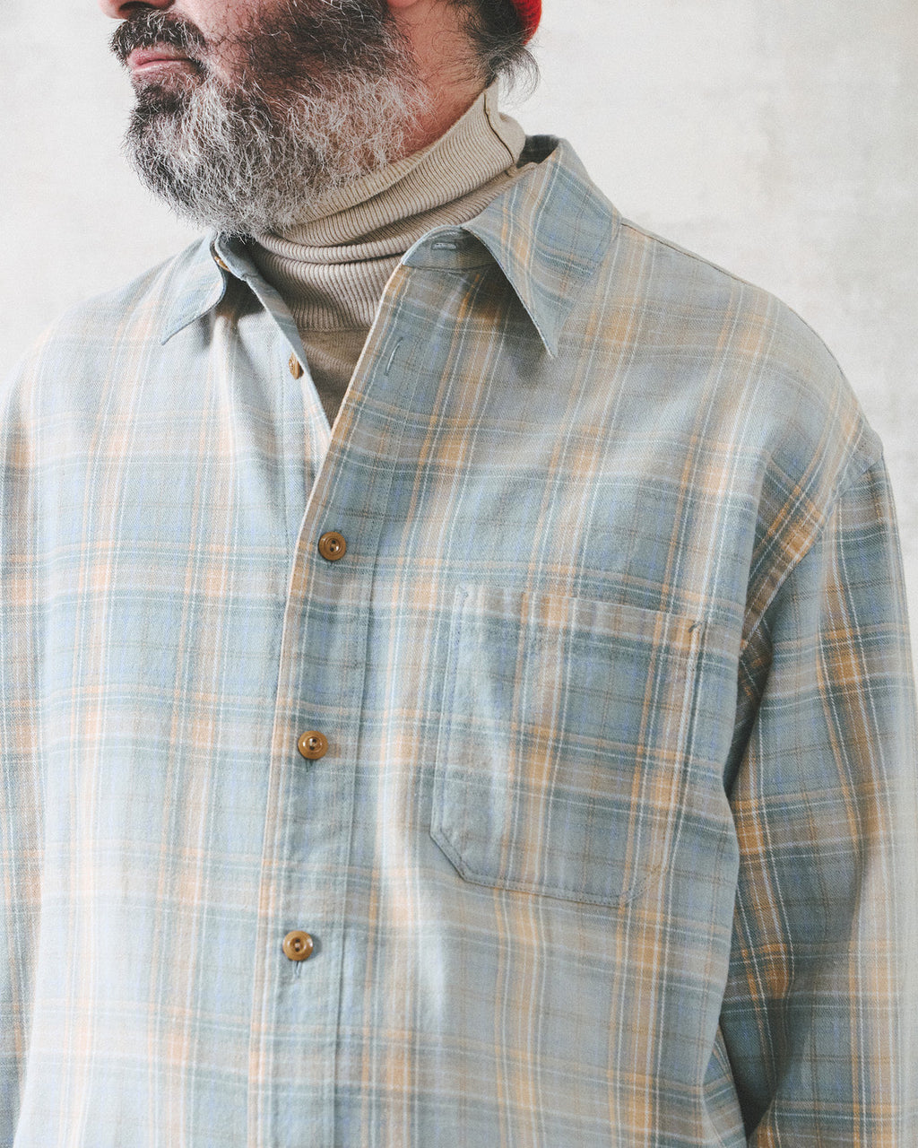 Eastlogue - Workaday Shirts (Light Blue Check) product image 4 | TRAB K-Fashion Australia