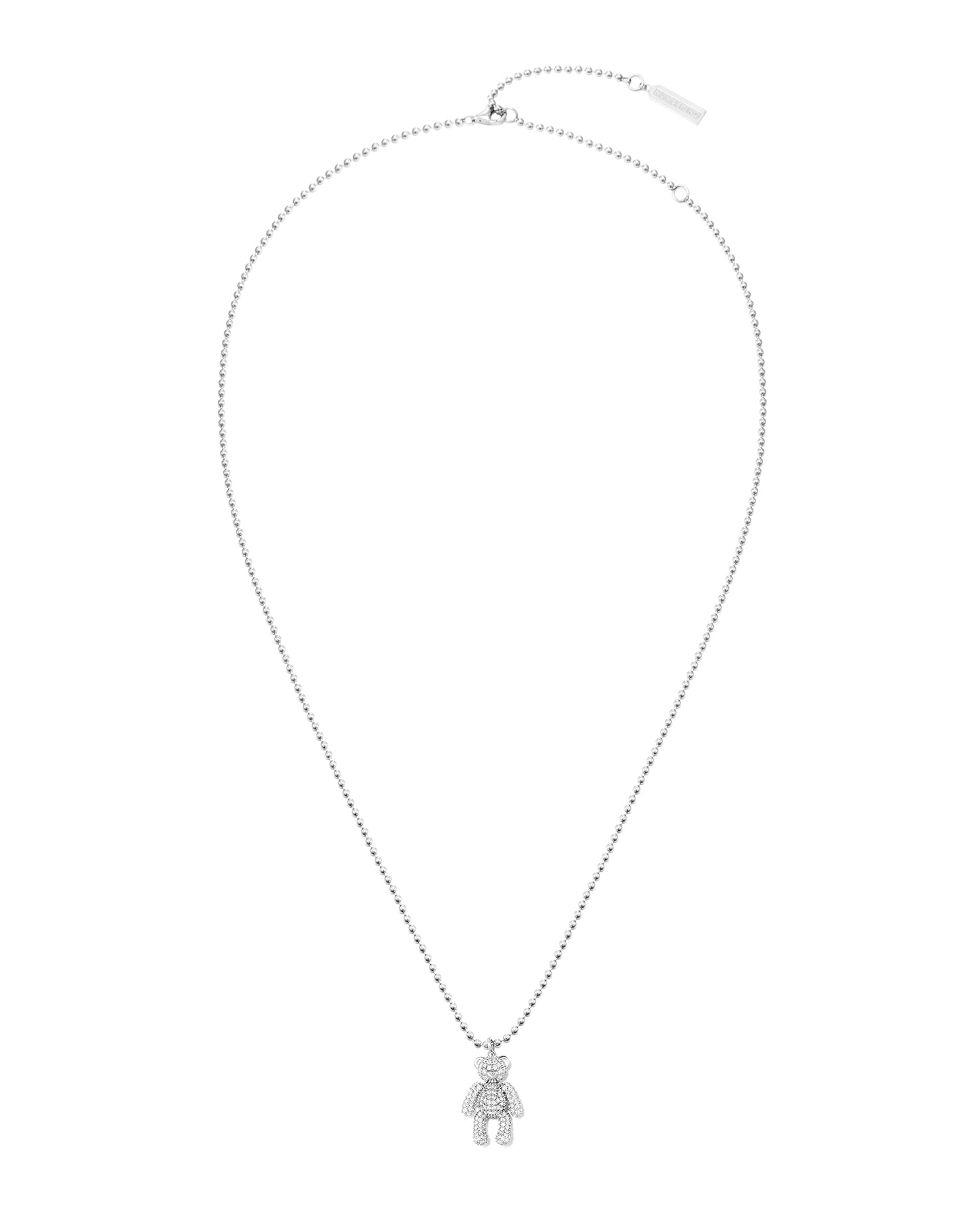 Numbering - Pave Teddy Bear Necklace #5842 product image 6 | TRAB K-Fashion Australia