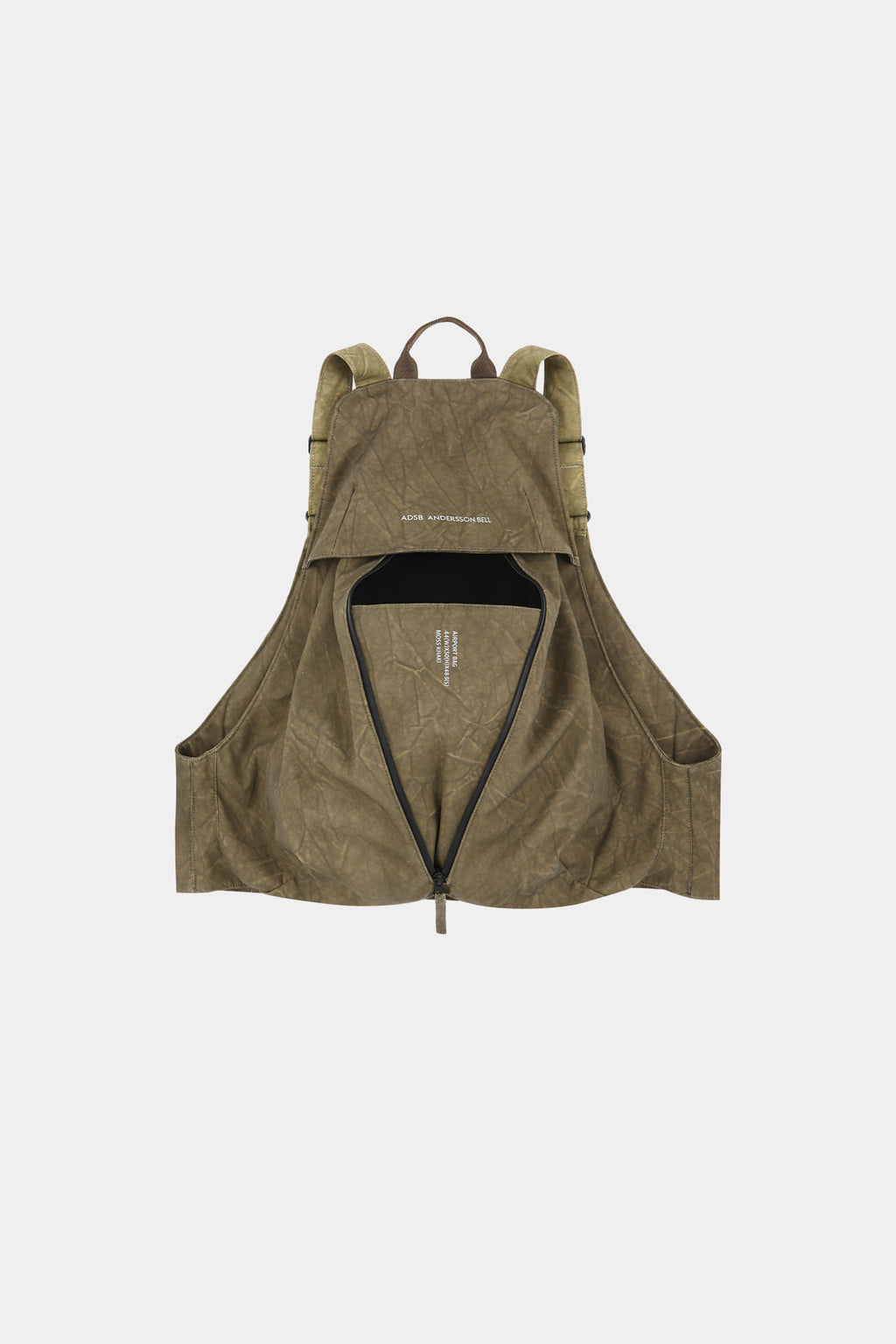 Andersson Bell - Tie-Dyed Vest Backpack (Moss Khaki) product image 12 | TRAB K-Fashion Australia