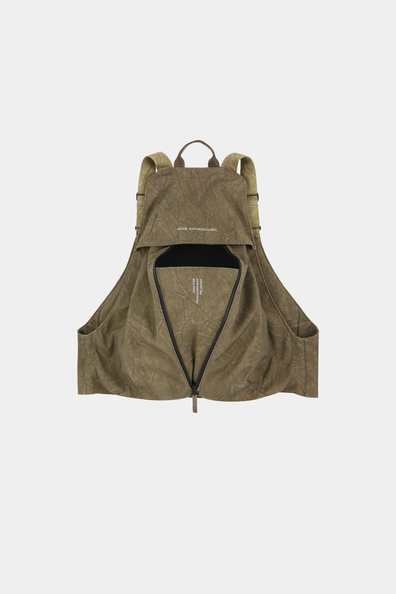 Andersson Bell - Tie-Dyed Vest Backpack (Moss Khaki) product image 12 | TRAB K-Fashion Australia