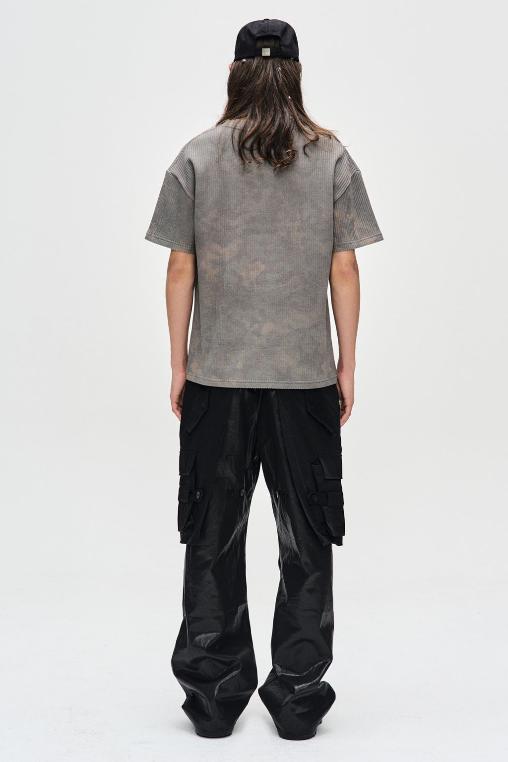 Andersson Bell - Raptor Layered Cargo Pants (Black) product image 2 | TRAB K-Fashion Australia