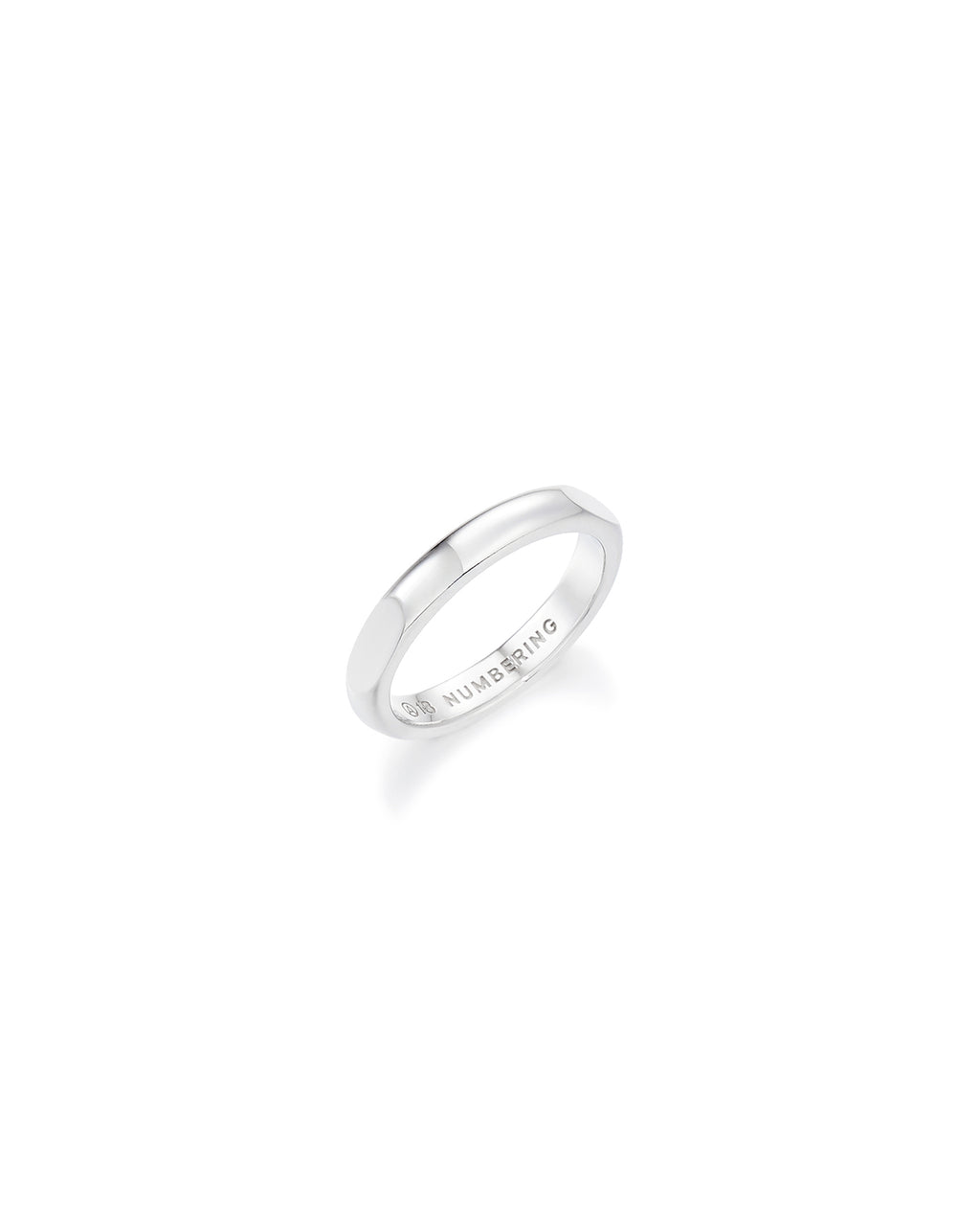 Numbering - 3 Sided Signet Ring (M) #7405 product image 4 | TRAB K-Fashion Australia