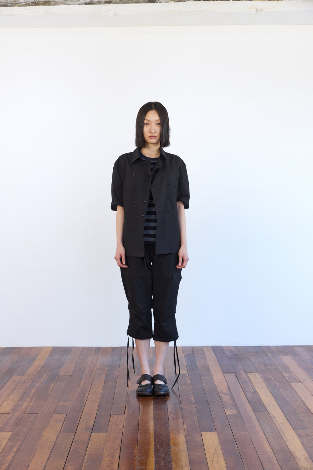 Hatchingroom - Double Breasted Shirket (Black) product image 9 | TRAB K-Fashion Australia
