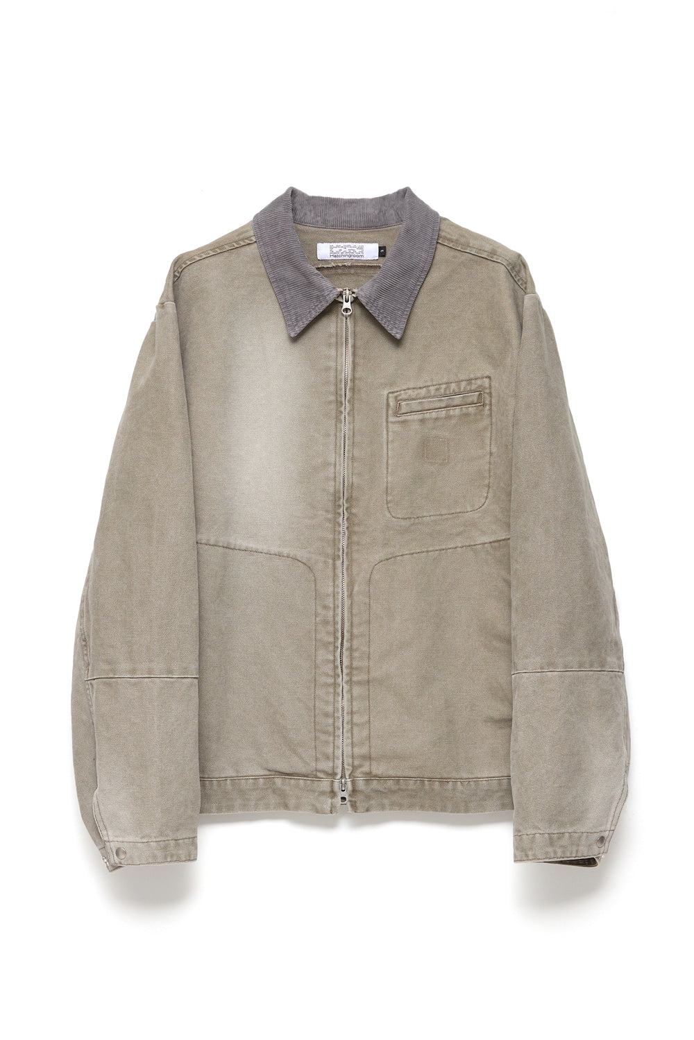 Hatchingroom - Canvas Work Jacket (Faded Beige) product image 1 | TRAB K-Fashion Australia