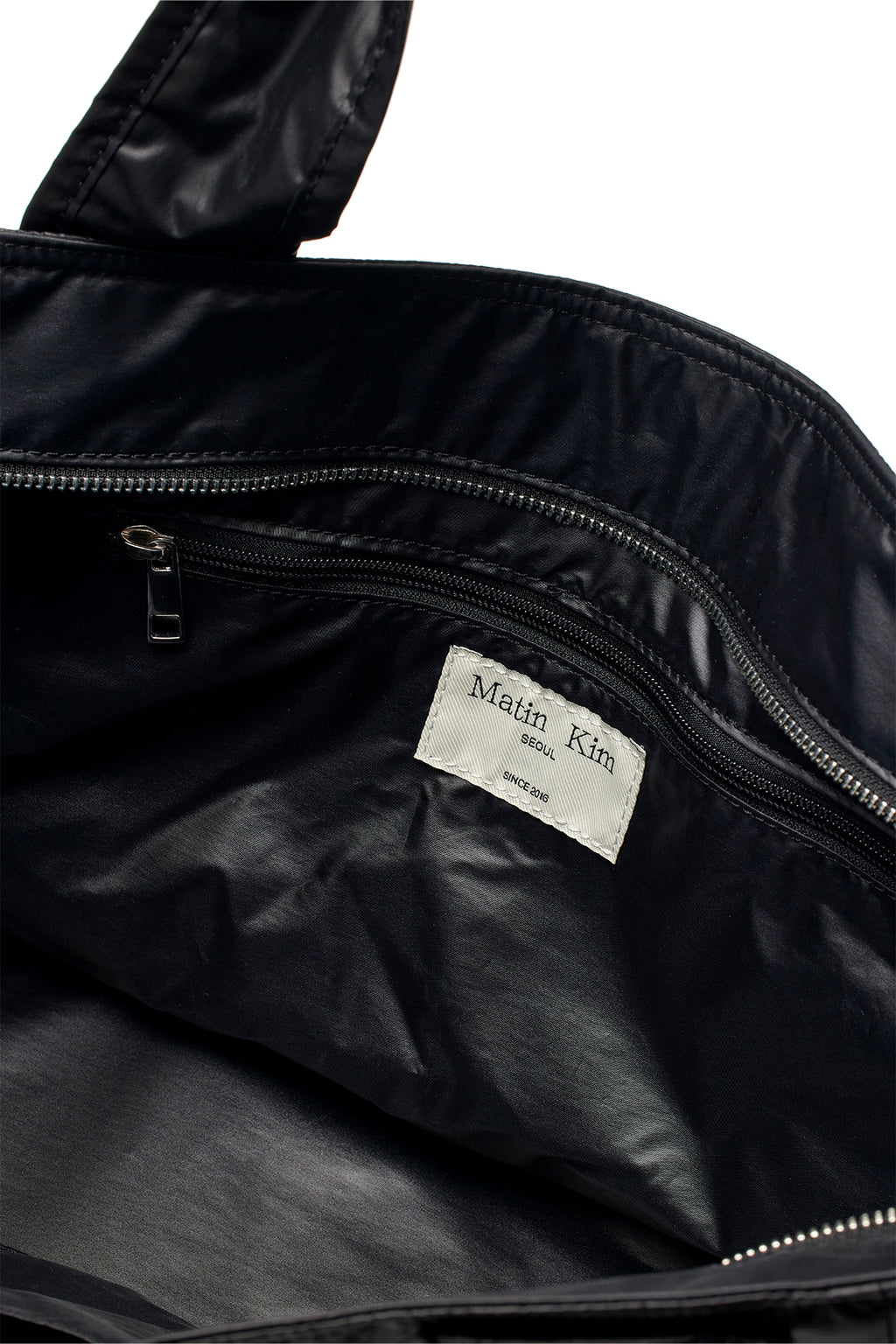 Matin Kim - Nylon Two Way Big Bag (Black) product image 4 | TRAB K-Fashion Australia