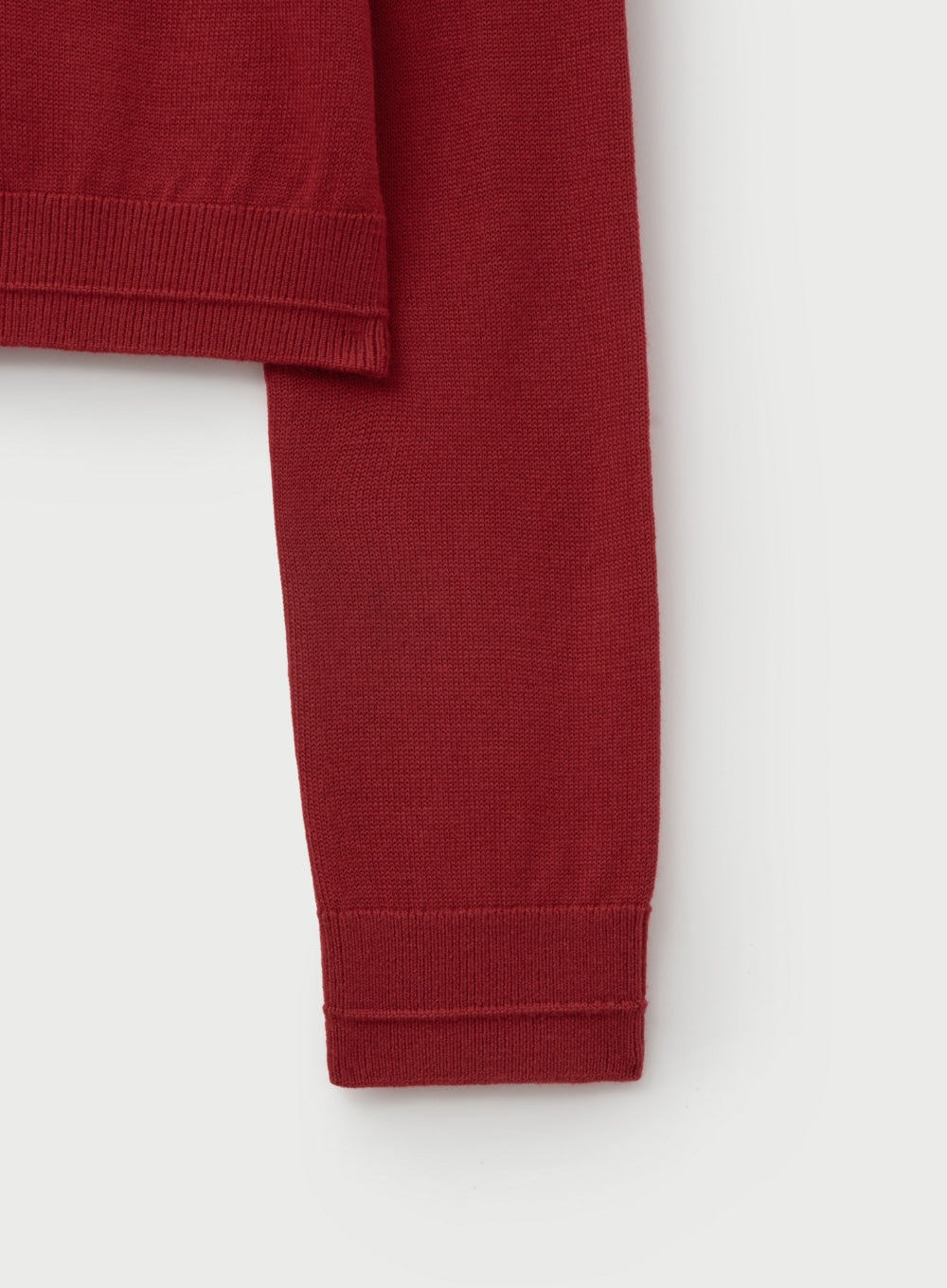 Satur - (W) Loren Basic Crewneck Fine Cardigan (Red) product image 5 | TRAB K-Fashion Australia