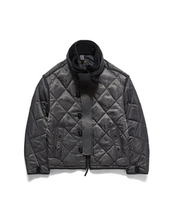 Eastlogue - Alpine Layered Quilted Jumper (Charcoal) product image 1 | TRAB K-Fashion Australia