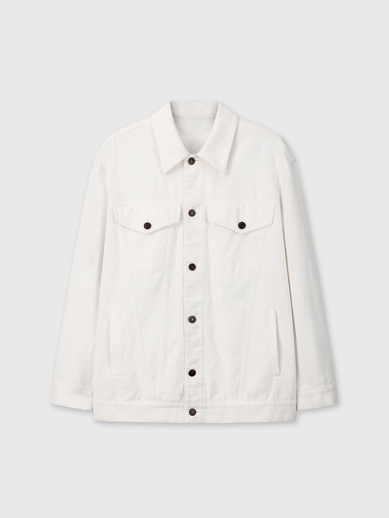 Tonywack - Oversized Denim Jacket (Ecru) product image 8 | TRAB K-Fashion Australia