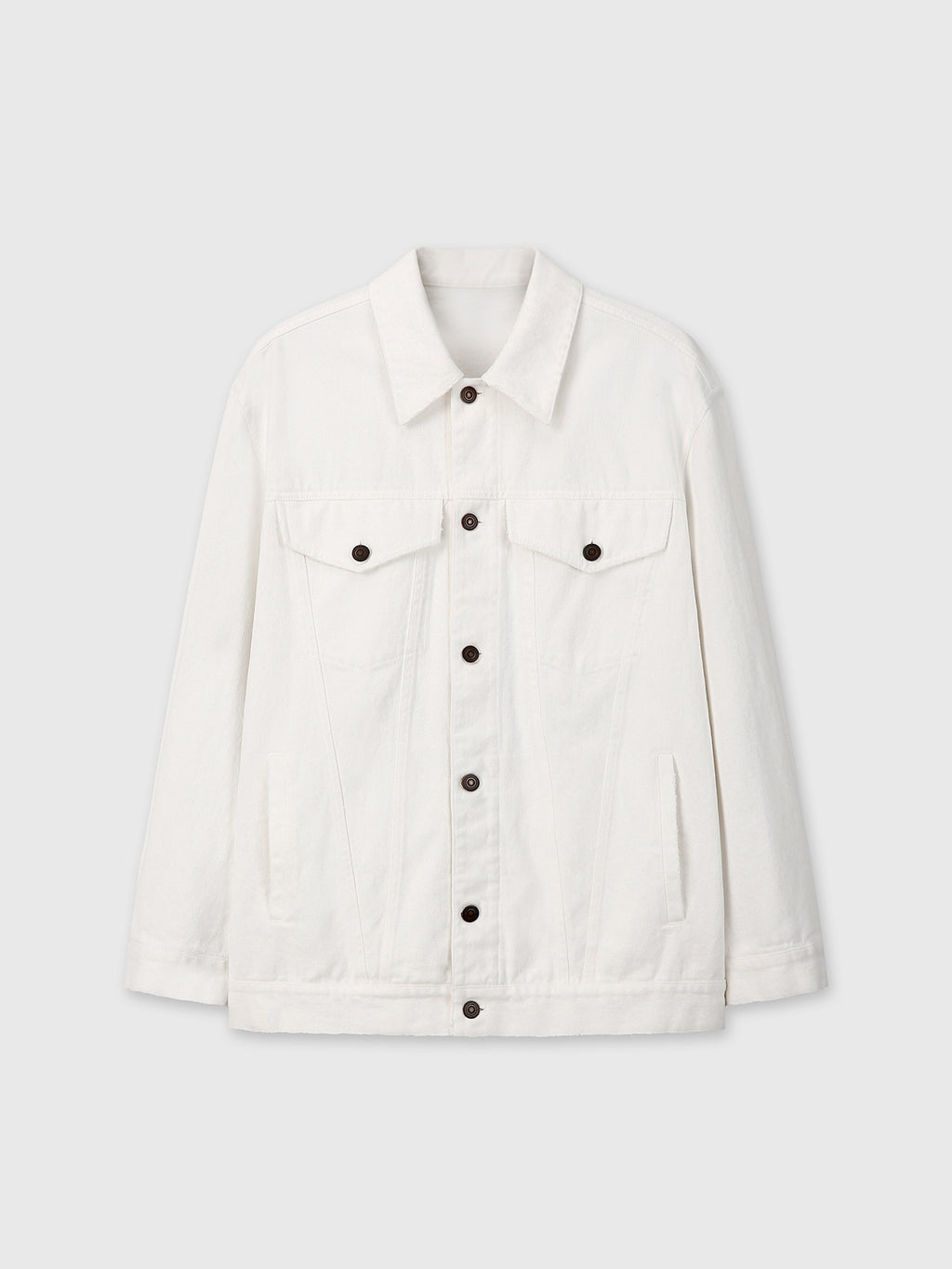 Tonywack - Oversized Denim Jacket (Ecru) product image 8 | TRAB K-Fashion Australia