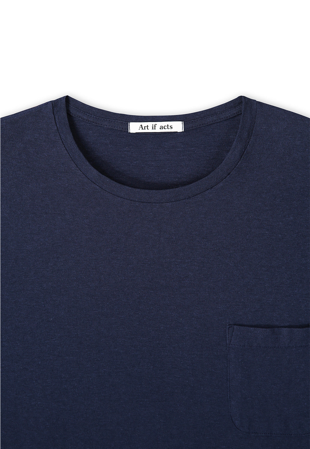 Art if acts - Linen Pocket Tee (Navy) product image 8 | TRAB K-Fashion Australia