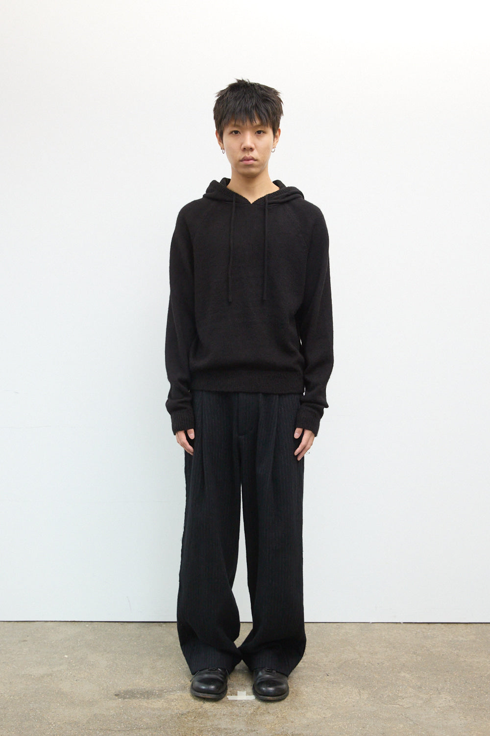 Hatchingroom - Base Hoodie Knit (Black) product image 7 | TRAB K-Fashion Australia