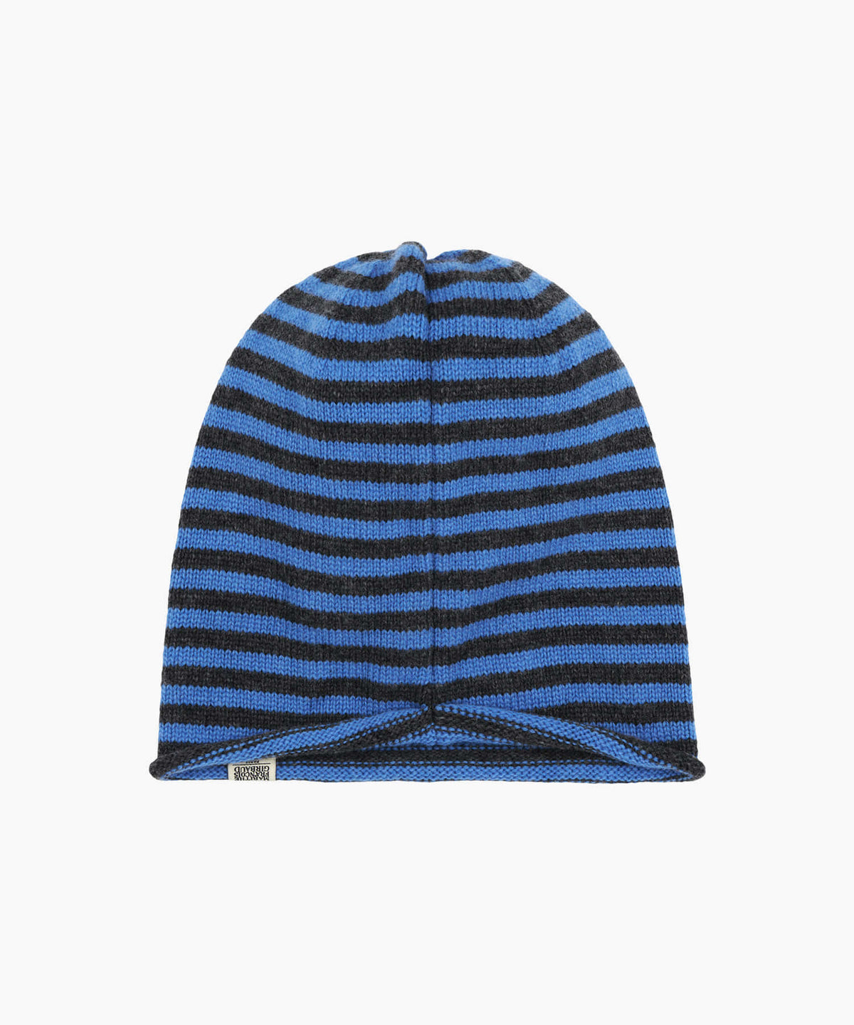 Marithe & Francois Girbaud - Micro Classic Logo Stripe Beanie (Blue) product image 4 | TRAB K-Fashion Australia