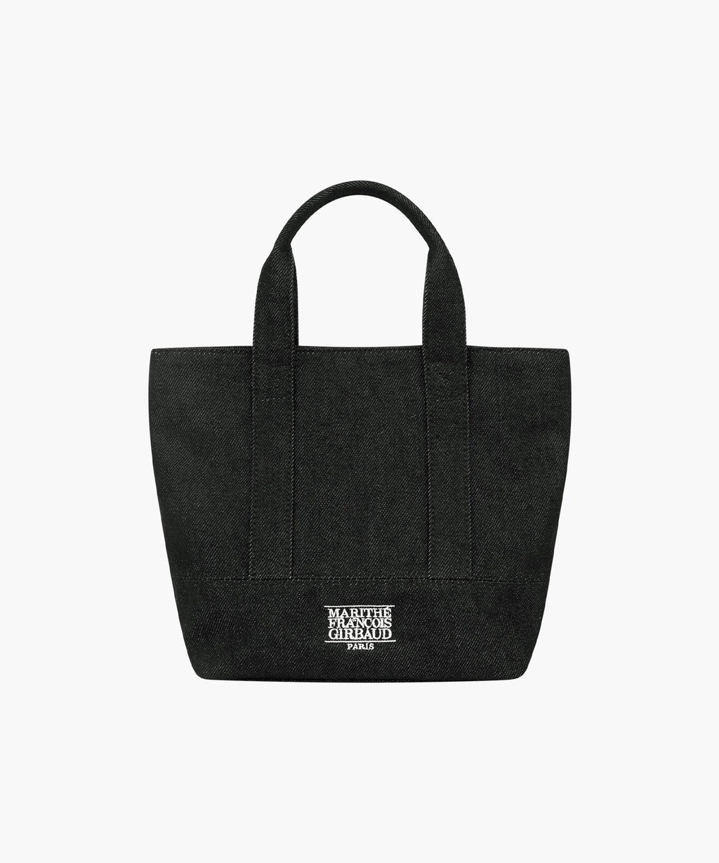 Marithe & Francois Girbaud - Classic Logo Canvas Tote Bag (Black) product image 1 | TRAB K-Fashion Australia