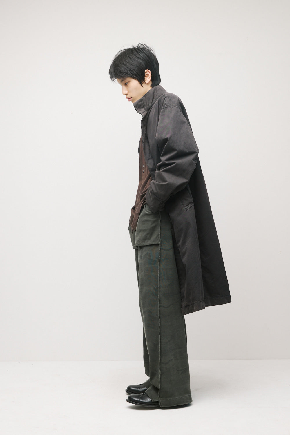 Hatchingroom - Reverse Sweat Pants Camo (Dark Khaki) product image 12 | TRAB K-Fashion Australia