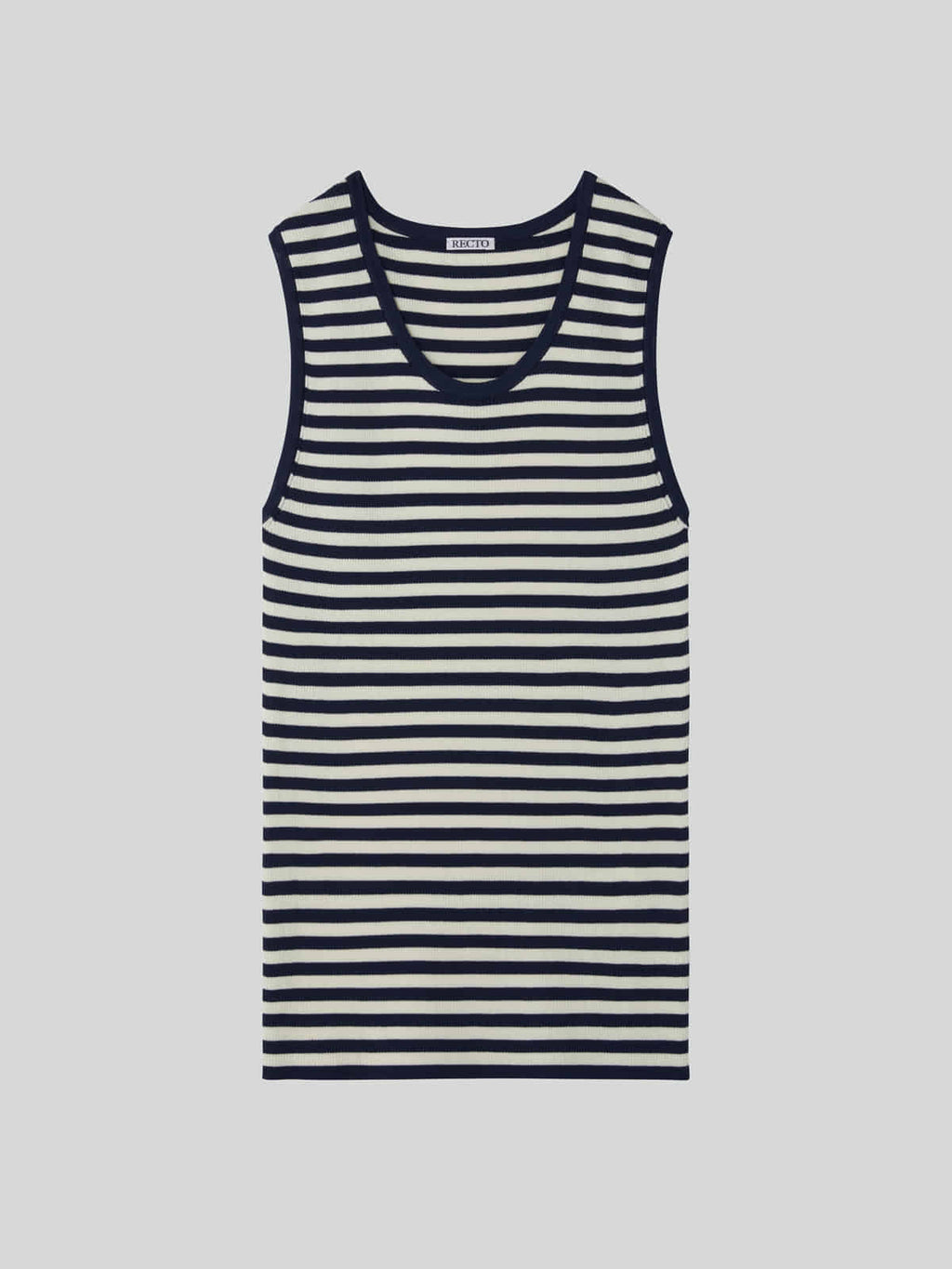 Recto - Marina Summer Knit Tank Top (Navy) product image 4 | TRAB K-Fashion Australia