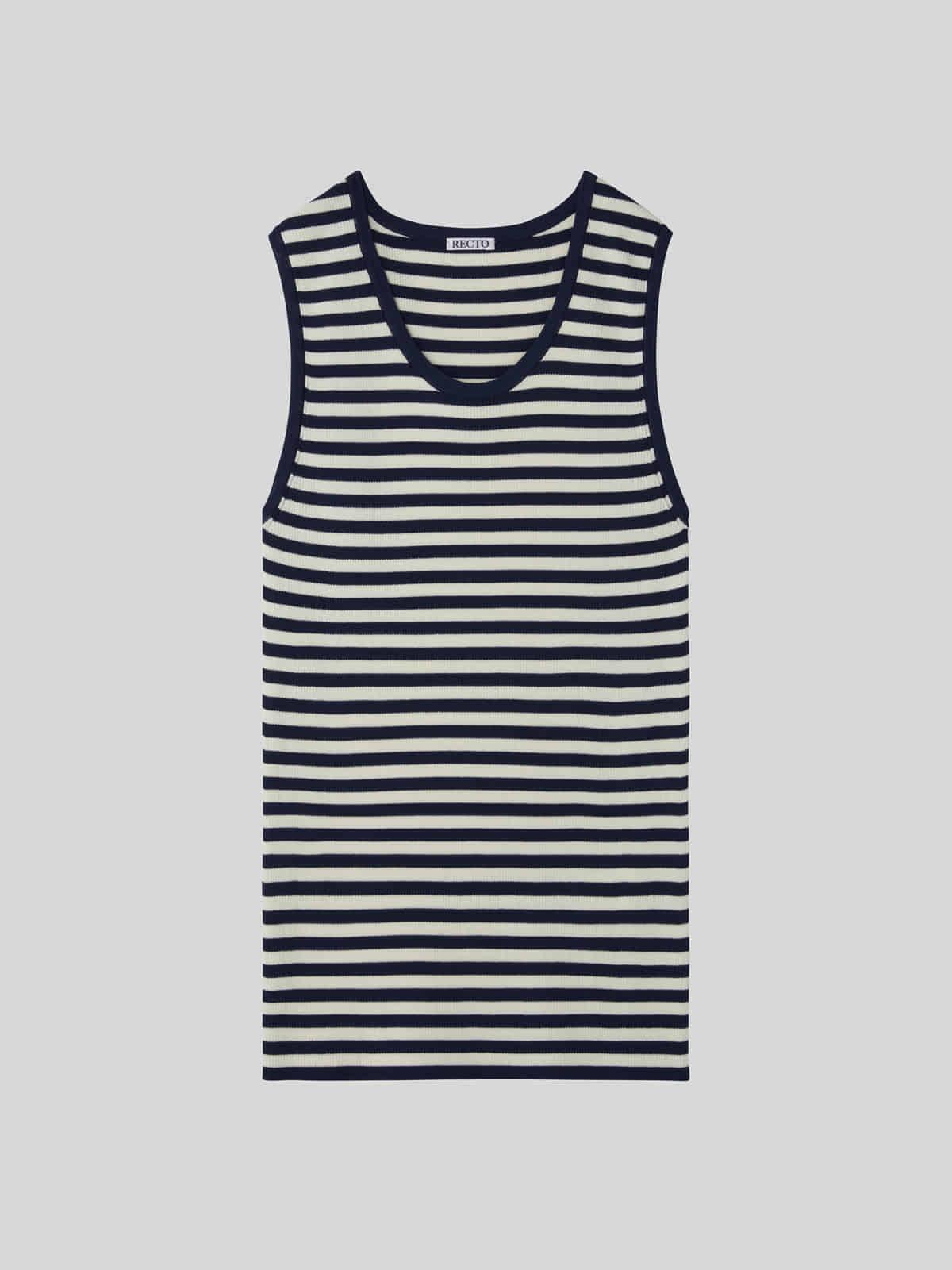 Recto - Marina Summer Knit Tank Top (Navy) product image 4 | TRAB K-Fashion Australia