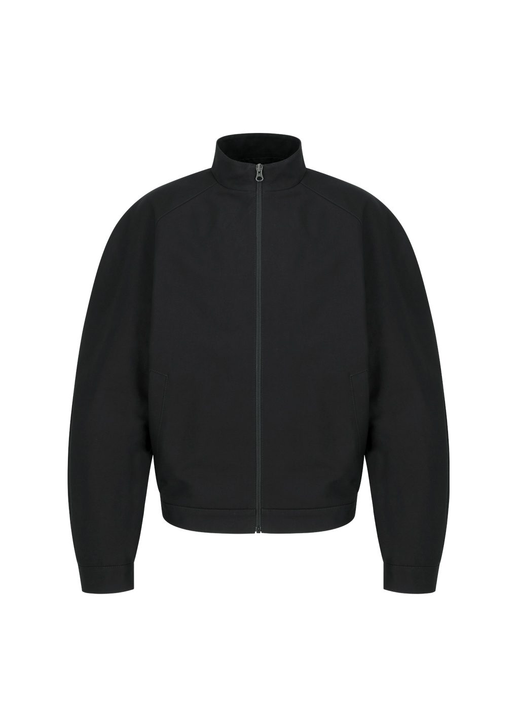 Amomento - Cotton curved jumper (Black) product image 5 | TRAB K-Fashion Australia