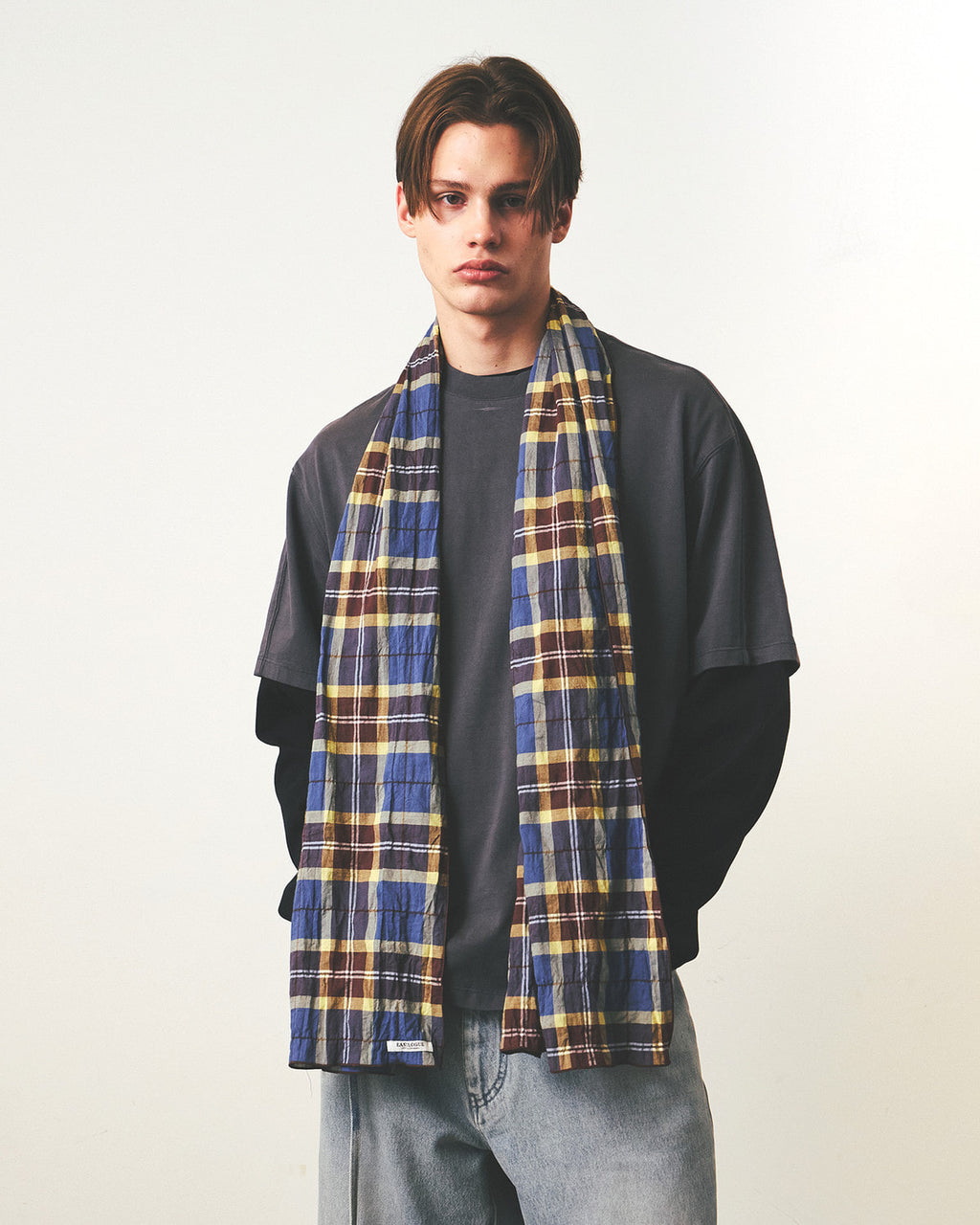 Eastlogue - Ea Basic T-shirts (Charcoal) product image 2 | TRAB K-Fashion Australia