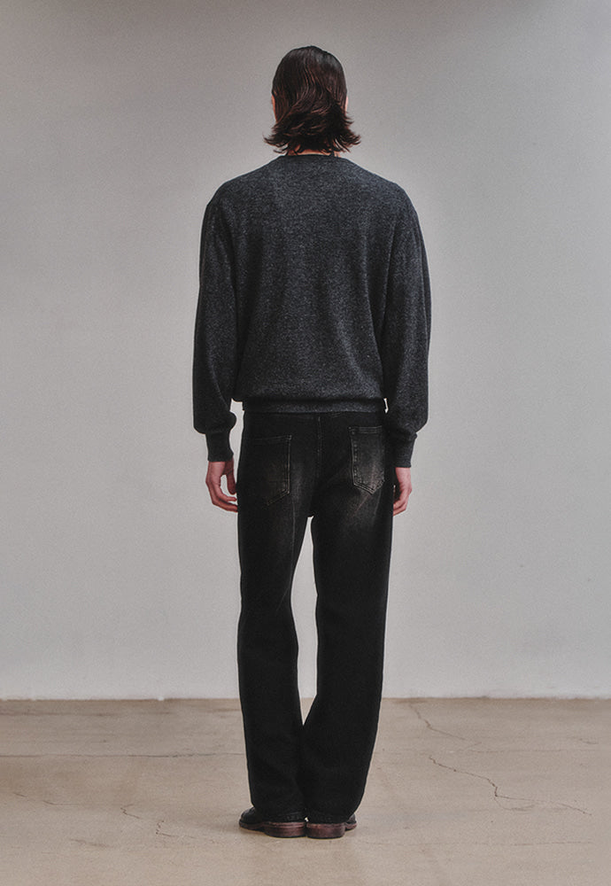 Art if acts - Henley Sweater (Charcoal) product image 4 | TRAB K-Fashion Australia