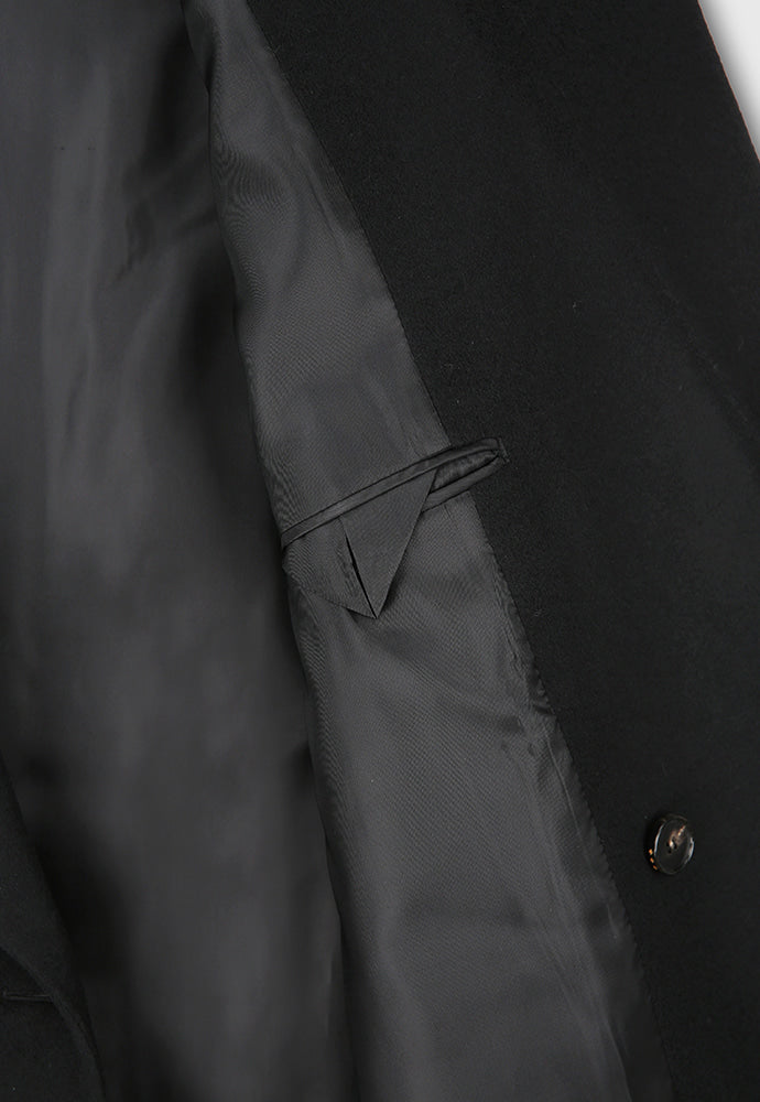 Tonywack - Wool And Cashmere Extra-Long Coat (Black) product image 16 | TRAB K-Fashion Australia