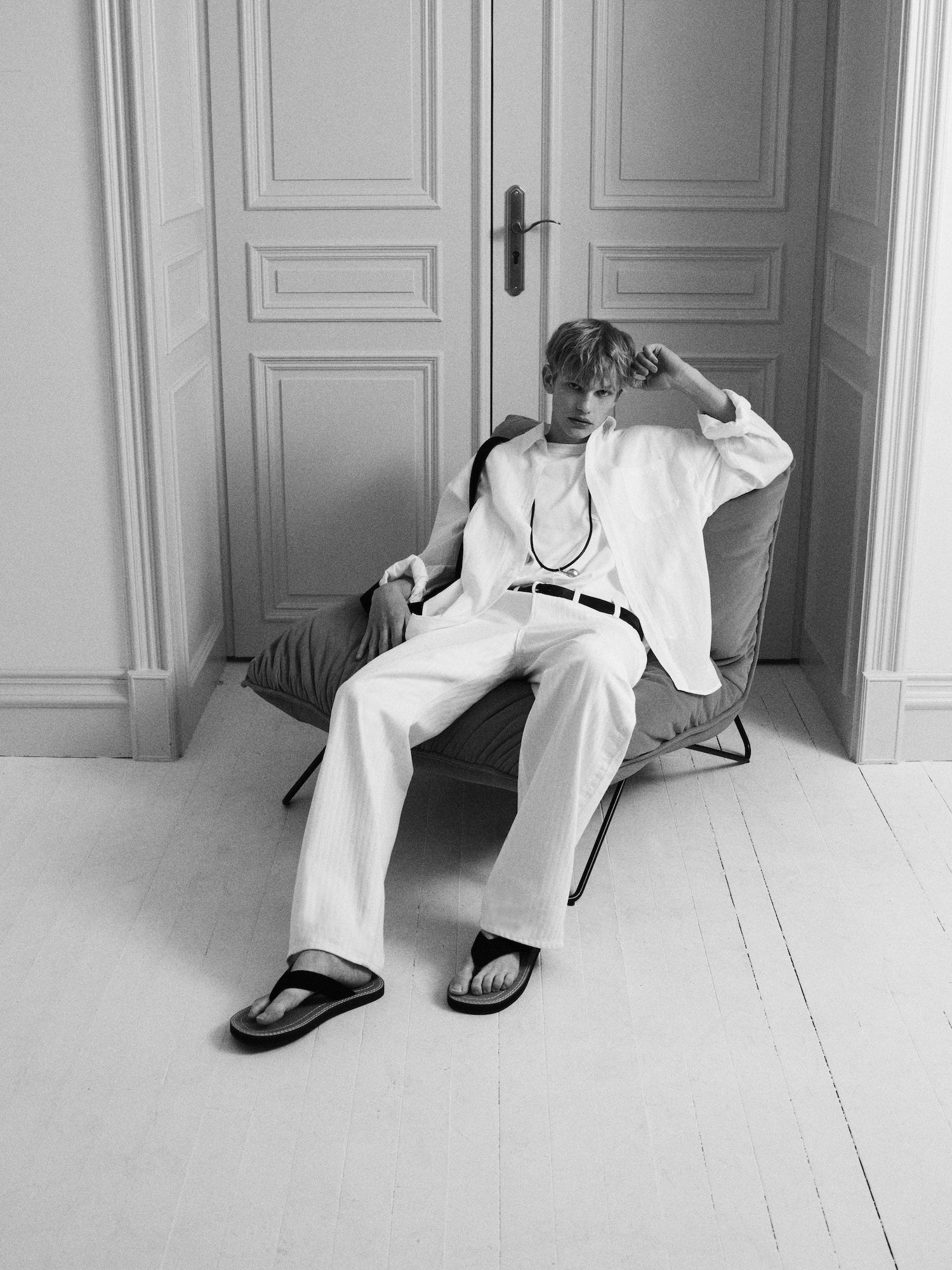 STU - Linen Shirt (White) product image 14 | TRAB K-Fashion Australia